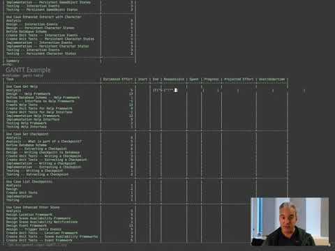 GANTT chart in Emacs