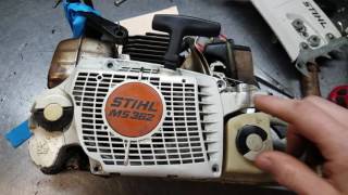 The Chainsaw Guy Shop Talk Stihl MS 362 Common Repair #1