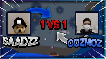 SAADZZ VS COZMOZ | FRENCH 1V1 SERIES | surviv.io pro