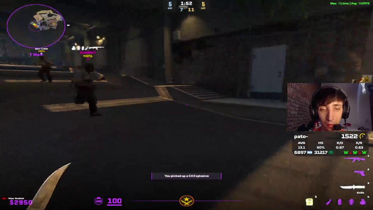 🔴 FACEIT TRYHARD ROAD LEVEL 9 - 30s delay 🔴 | en vivo por twitch.tv/pppatricio venite.