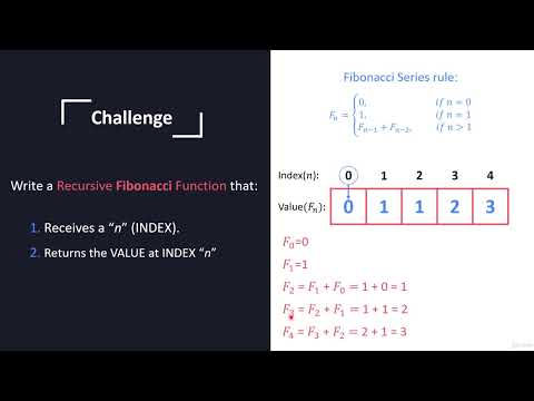 Challenge - What is a Fibonacci Series in Programming | Lecture 42 part 1