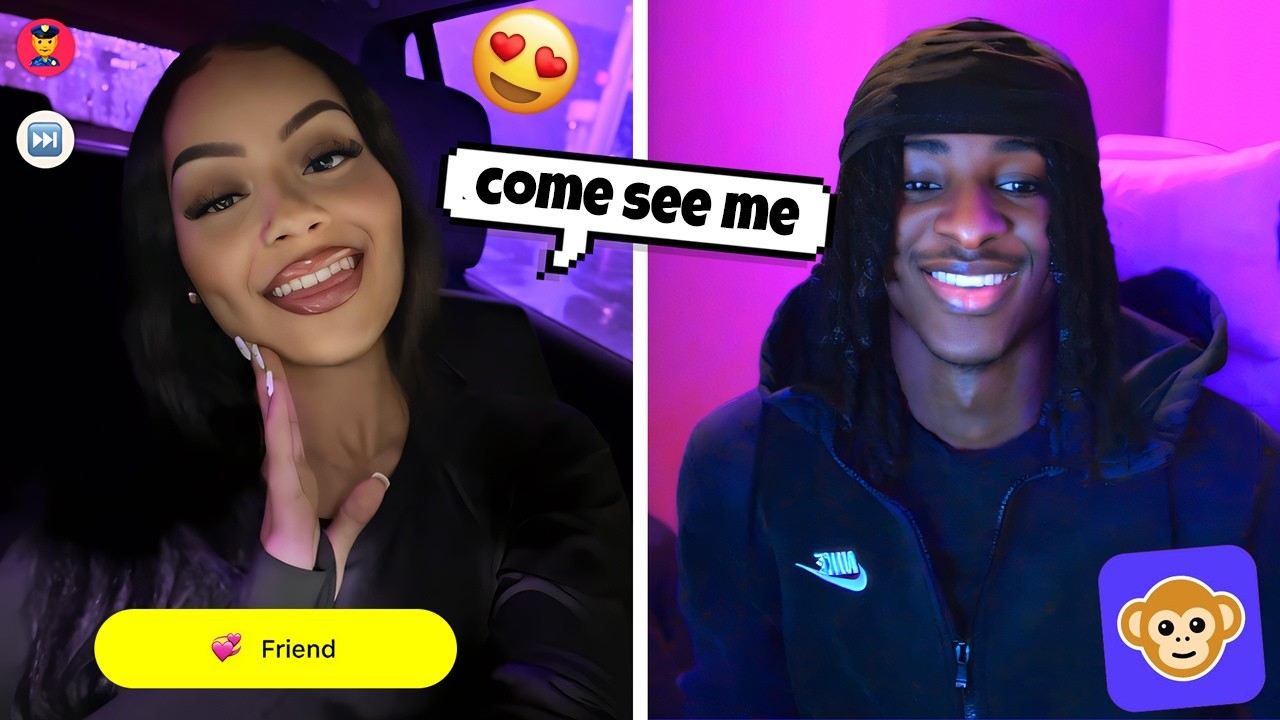 SHE WENT CRAZY FOR ME... 😈 (MONKEY APP)