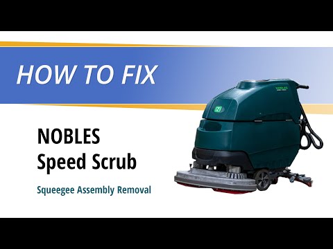 SS5 Squeegee Blade Removal 