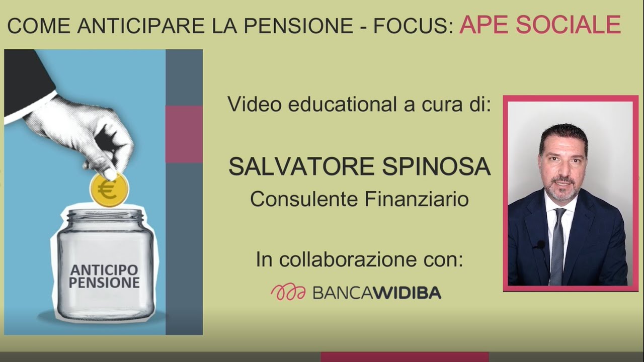 FOCUS: APE Sociale dalla A alla Z