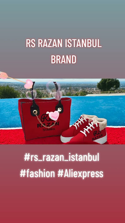  RS RAZAN ISTANBUL Bag and Shoe set, Handbag and