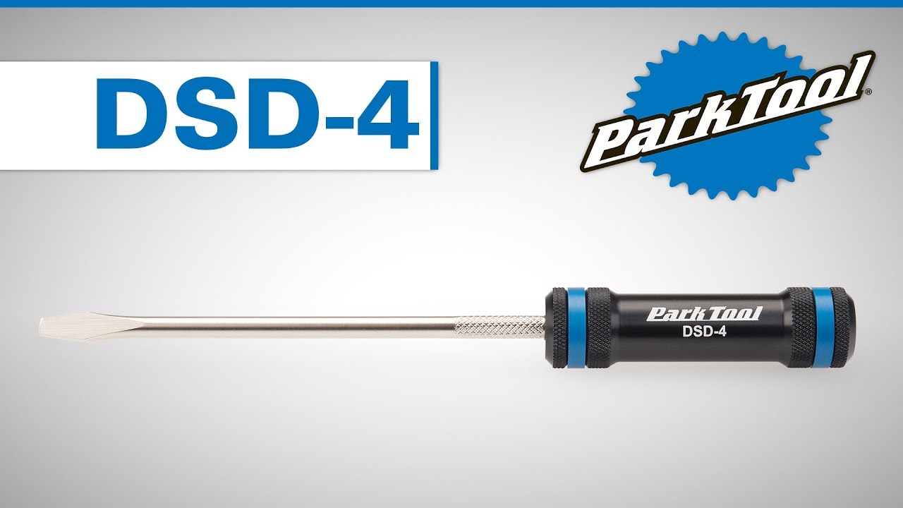 Park Tool DSD-4 Professional 5mm Flat Blade Bicycle Derailleur Screwdriver