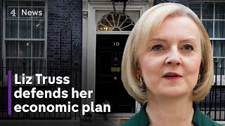 Liz Truss: Former PM defends economic plan that cost her leadership