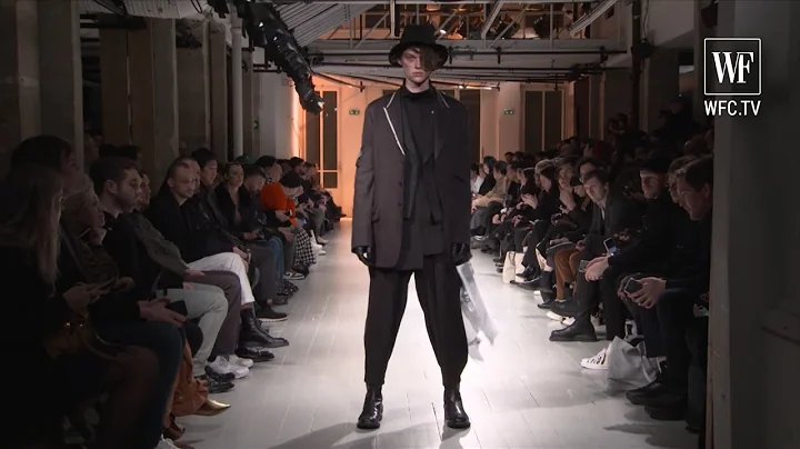 Yohji Yamamoto Fall-winter 20-21 Paris mens fashion show