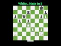 Can You Mate In 2 🤔🧩#chess #rook #puzzle #chessgame #checkmate #chesscom #chessstrategies