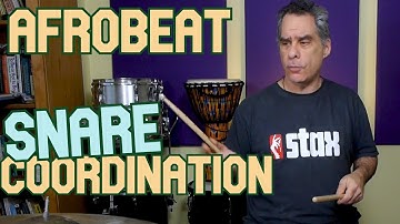 Afrobeat Technical Primer 02 - Snare Patterns | Drumming Coordination