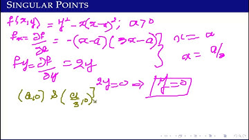 #MTH403 Lecture 30 Part 6 || Singular points applying Partial derivatives Exp || Virtual University