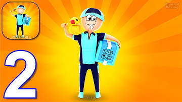 Cargo Rush - Gameplay Walkthrough Part 2 - Become A Warehouse Worker Cargo Empire (iOS, Android)