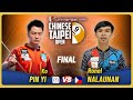 [Hightlight] KO PIN YI 🆚 RONEL NALAUNAN | Universal Chinese Taipei Open 2026| Finals
