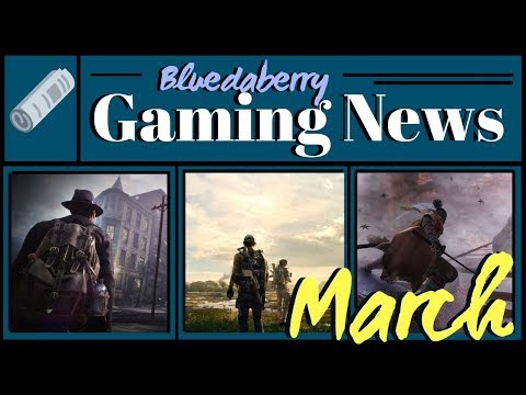 Видео: BLUNEWS : MARCH SPECIAL!! Top Stories, HOLIDAYS & BIRTHDAYS, UPCOMING GAMES + GAME OF THE MONTH !!!