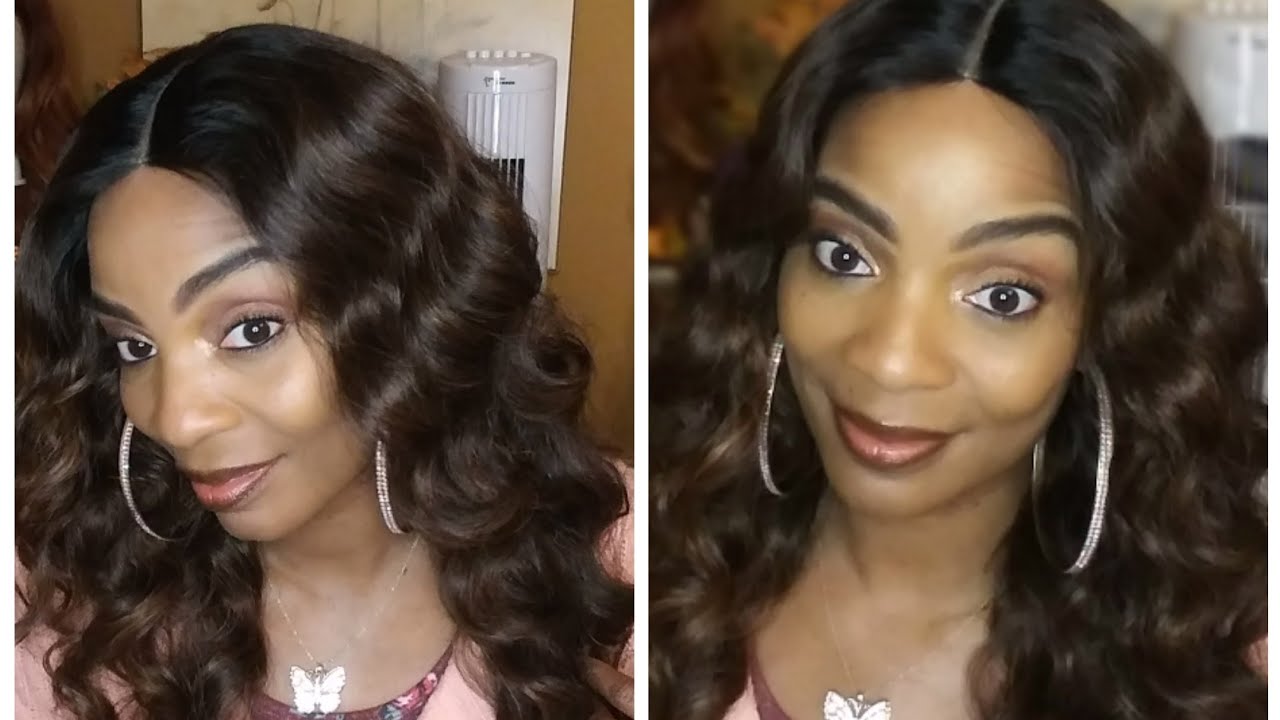 Outre THE DAILY WIG WAVERLY 24" color DR Chocolate Swirl