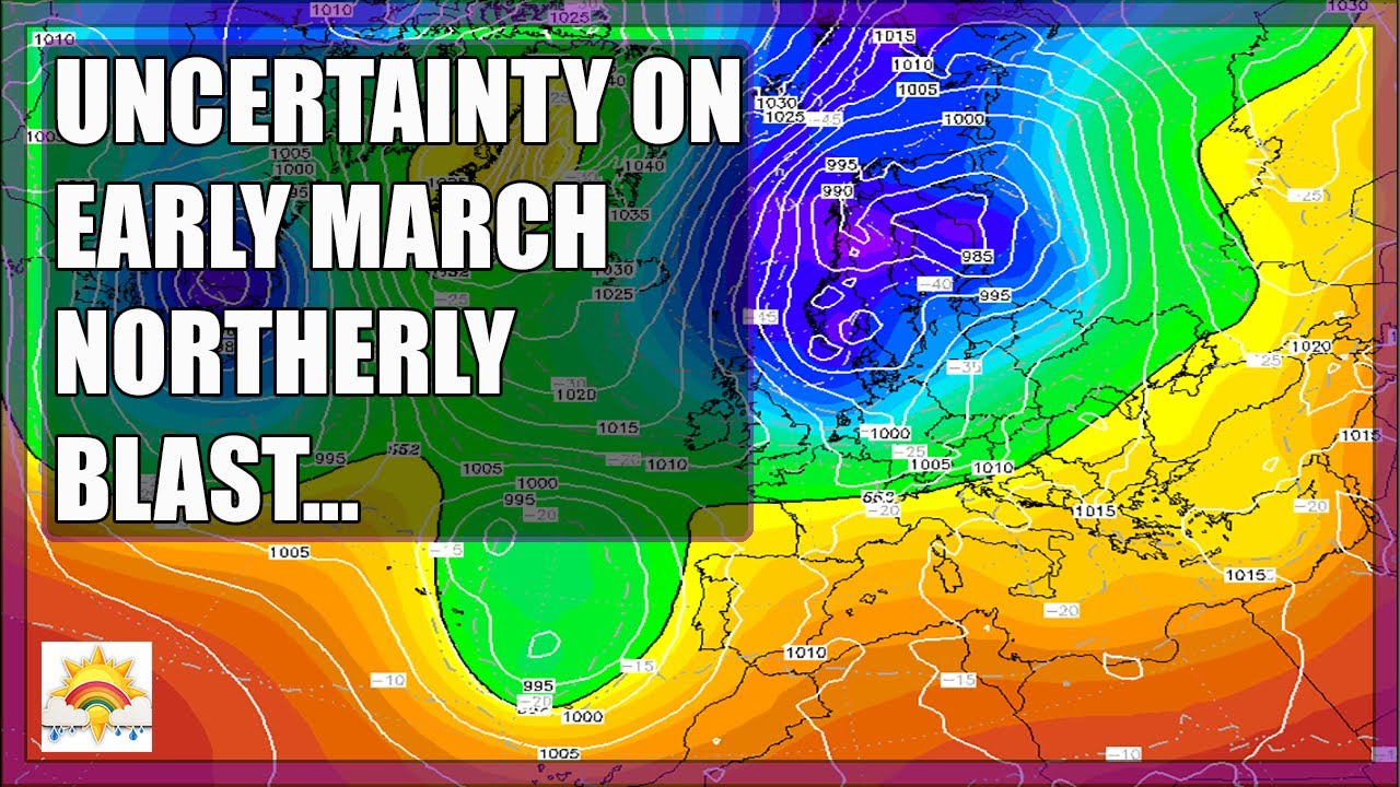 Ten Day Forecast Still Uncertainty On Early March Northerly Blast