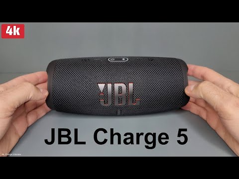 JBL Charge 5 Bluetooth Speaker Review (Available in 4K)