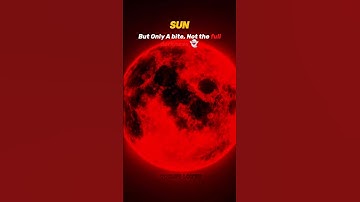 Partial Solar Eclipse Is Coming ☠️ #Space #Earth #Sun