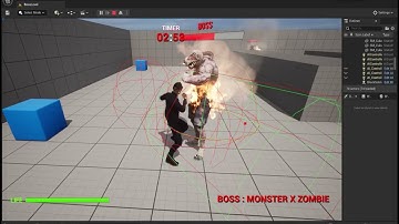 AIZombie - Demo (Black Soldier Attack Melee) Unreal Engine 5