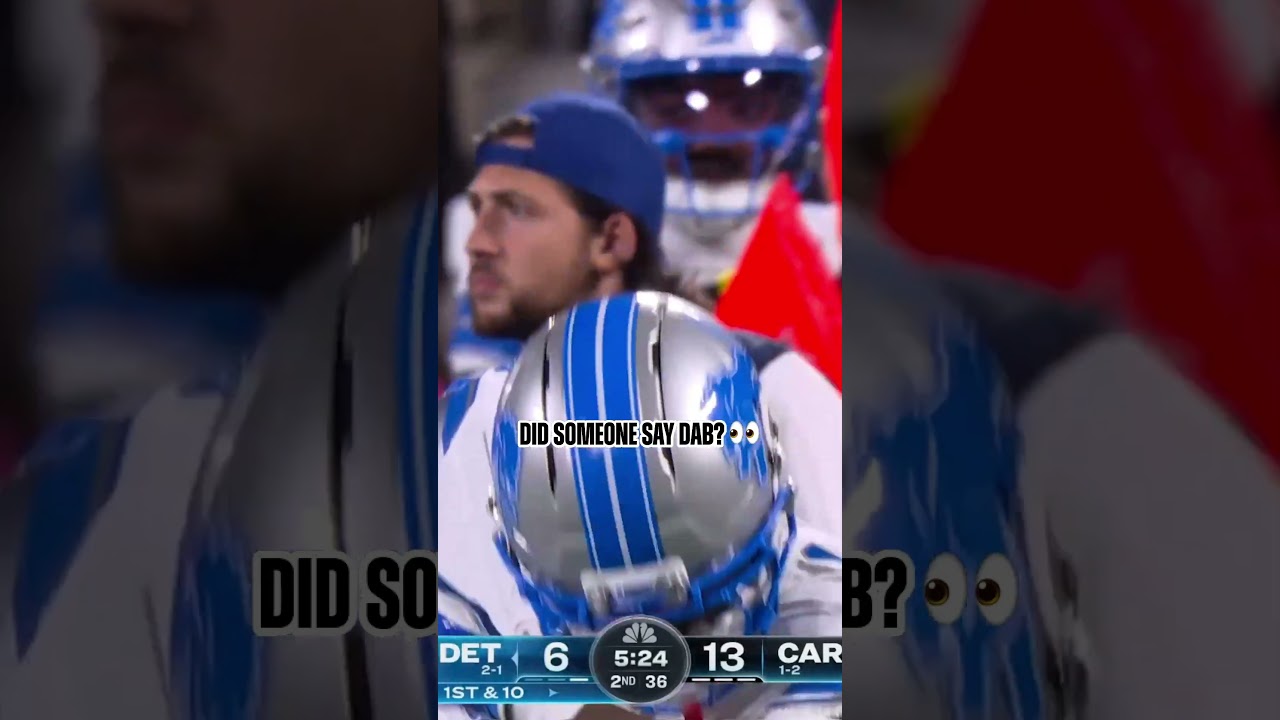 the Lions caught the dab bug 🤭
