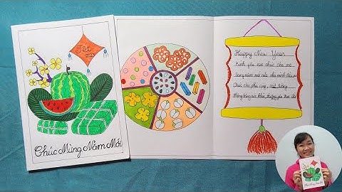 VẼ THIỆP CHÚC MỪNG NĂM MỚI | Draw New Year