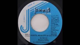 Bounty Killer ‎– Roots, Reality &amp; Culture (Vinyl Side B Instrumental) 1993