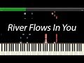 Yiruma - River Flows In You | 100% Free Download Midi File and Piano Sheet 