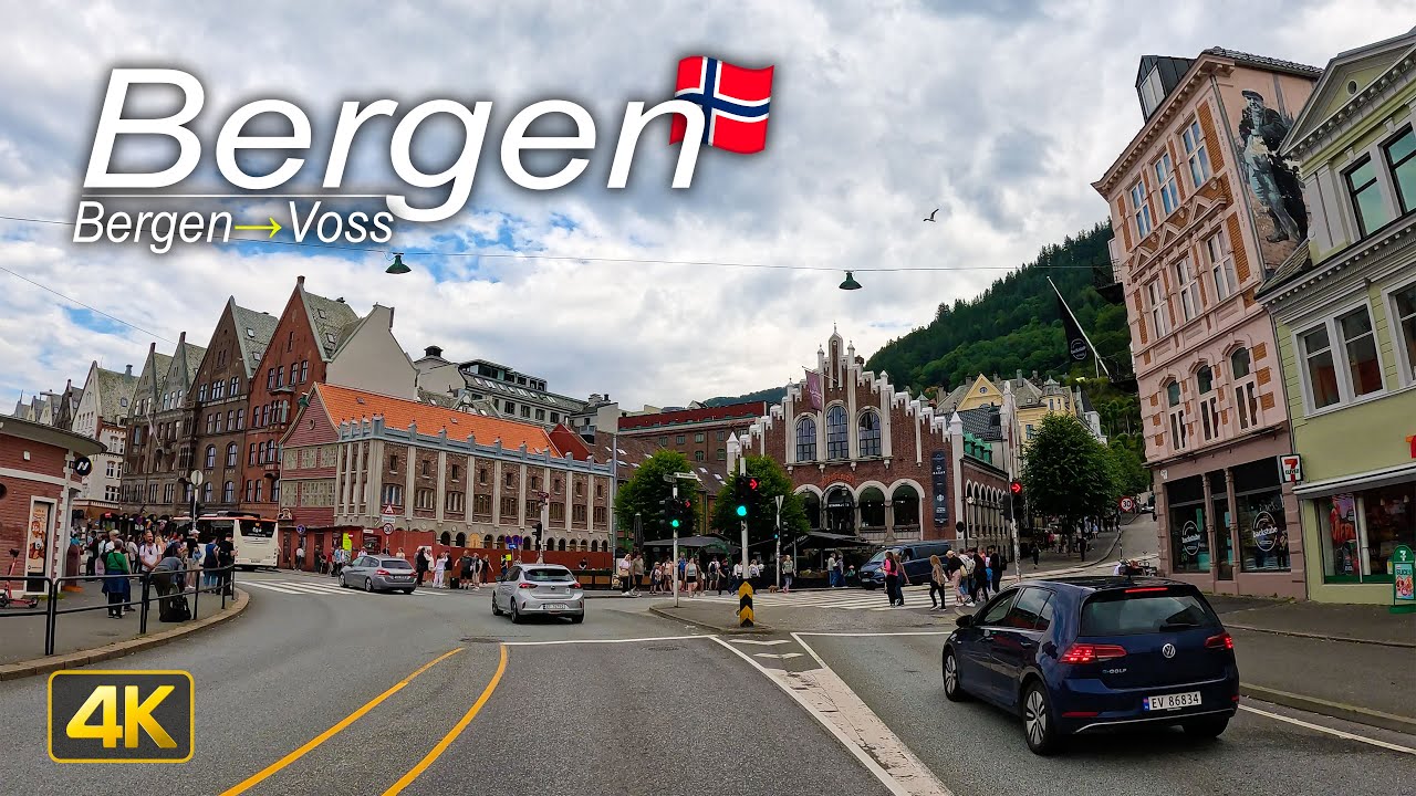 Bergen to Voss Scenic Drive 🇳🇴 | Fjords, Mountains & Deep Valleys | Norway POV Drive
