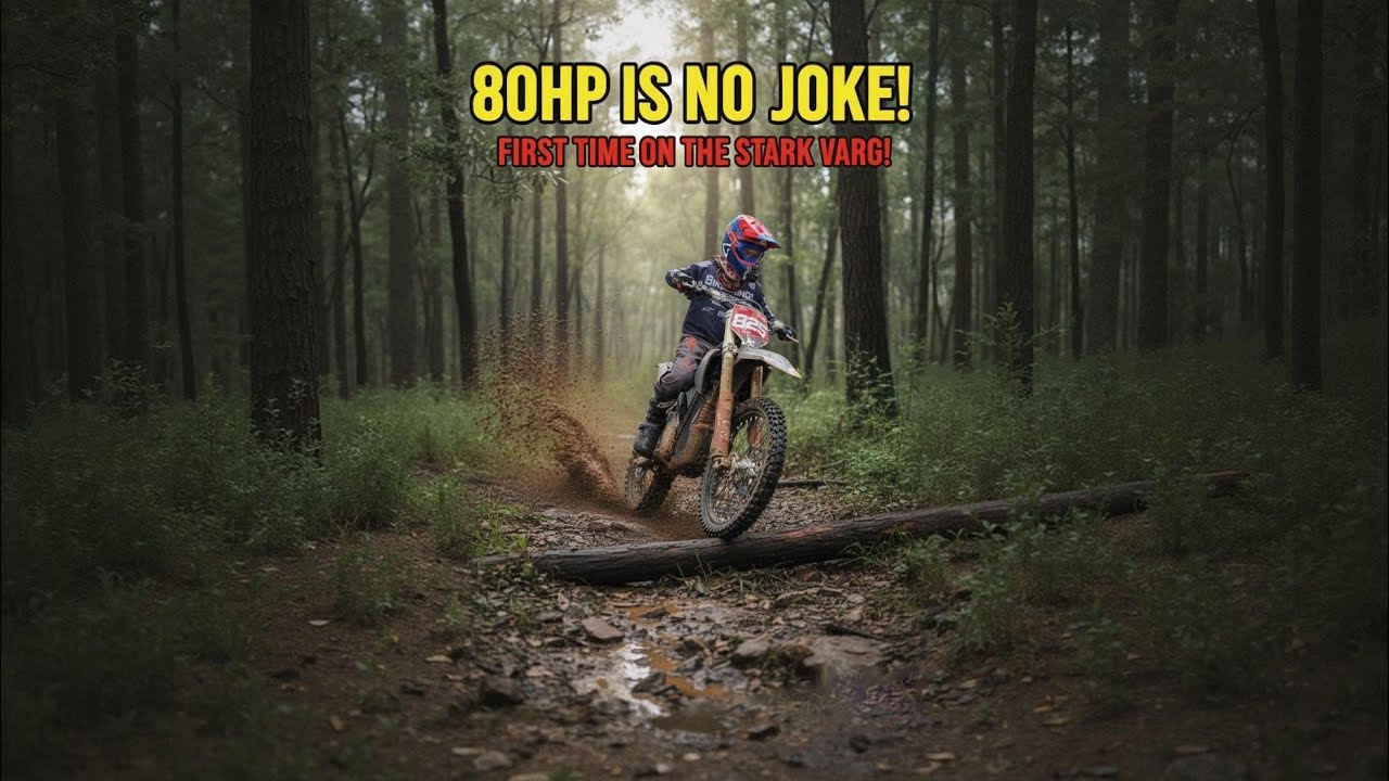 80HP is No Joke: First Time on the Stark VARG!