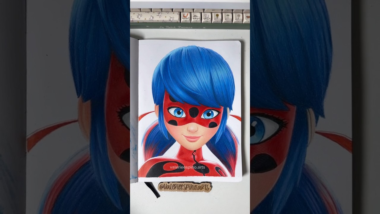 ASMR Drawing Miraculous Ladybug 