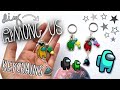 DIY Among Us Plastic Keychains!