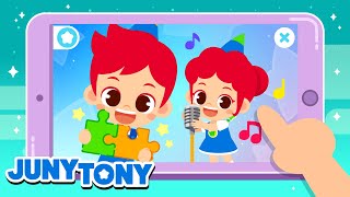 [App Trailer]✨Aplicativo JunyTony✨| Músicas, Historinhas e Jogos! | JunyTony em Português