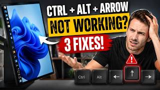 Why is The Ctrl+Alt+Arrow Not Working?