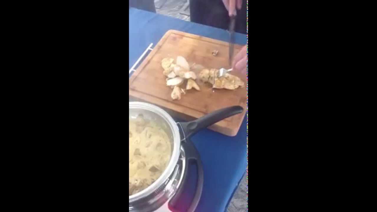 AMC Hähnchenbrust mit Champignon-Rahmsauce - YouTube