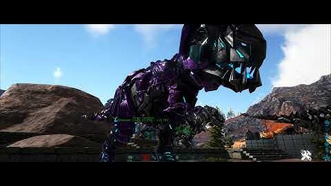 Shadow Luxx the Purple Tek Rex