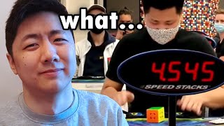 Max Park Broke the Rubik's Cube World Record TWICE in a row...
