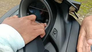Contoh sistem sinyal dan instrumen pada sepeda motor NMAX screenshot 5