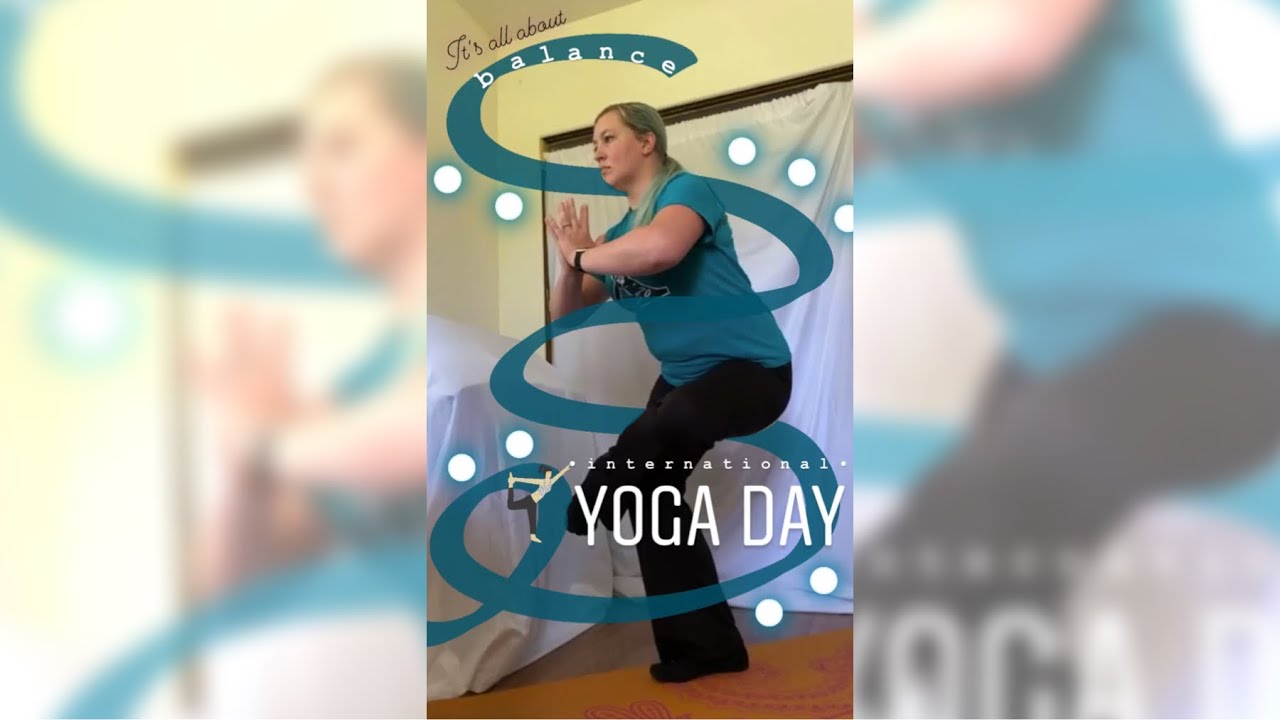 Yoga with Jackie on Instagram Live Happy International Day of Yoga