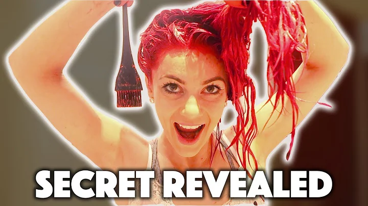 THE SECRET TO GETTING MY HAIR THE PERFECT RED !!!