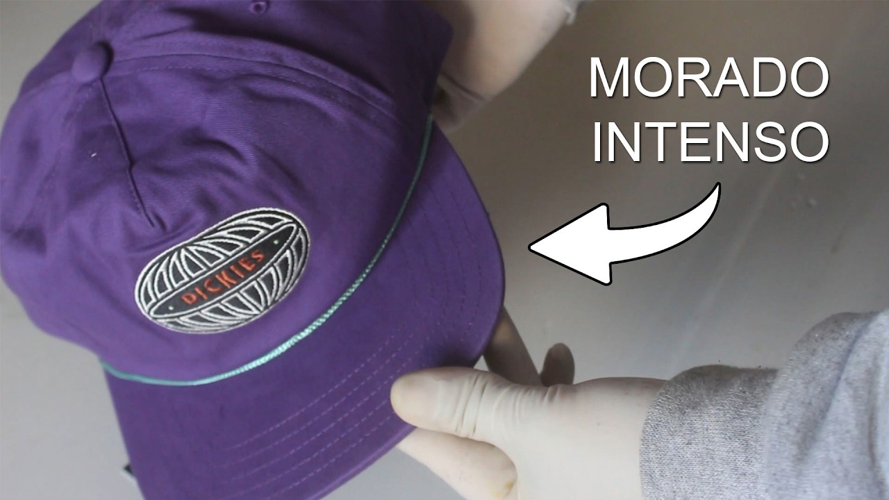 ASMR · Textura morada | Unboxing de gorra Dickies
