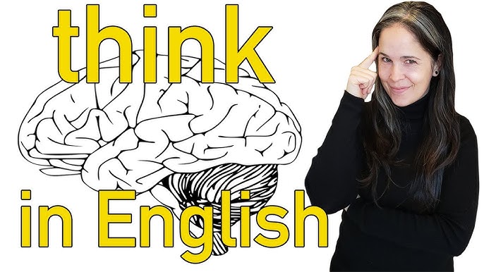 THINK in ENGLISH! Powerful Flashcard Lesson for THINKING in