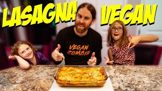 Vegan Lasagna So Easy A Kid Can Make It by The Vegan Zombie 3,037 views 6 months ago 11 minutes, 22 seconds