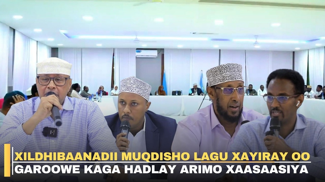 Xildhibaanadii Muqdisho lagu Xayiray oo Garoowe kaga hadlay arimo Xaasaasiya