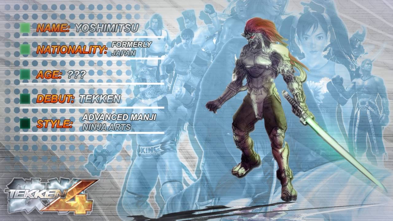 神前暁 wug TEKKEN 4 ‒ 