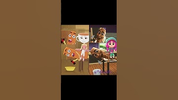 Which one is better? Watch 2 videos separately 3D vs 2D (Brainrot Animation) @fash