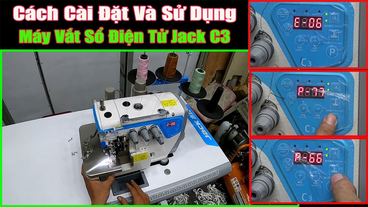Cách Cài Đặt Tham Số Máy Jack C3 || Cách Reset Nâng Cao || Khóa Tốc Độ ||