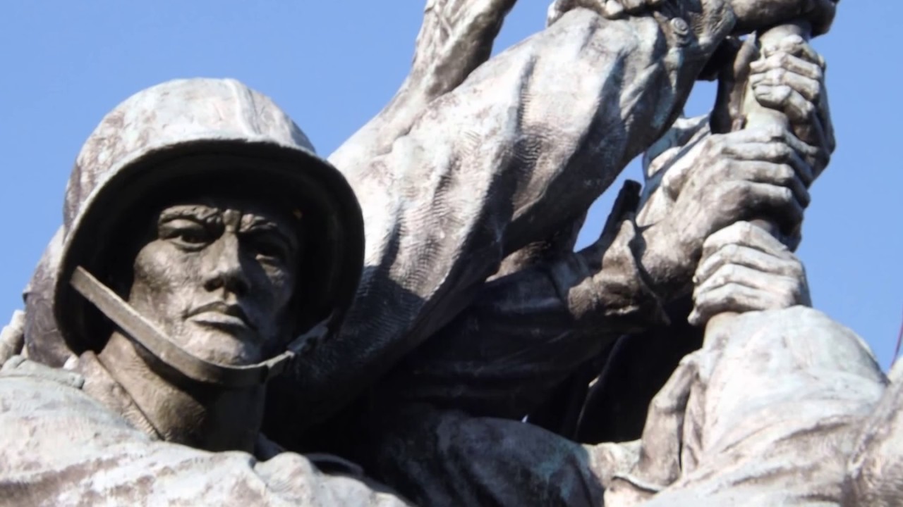 Marine Corps Memorial, Arlington Ridge Park, VA - YouTube