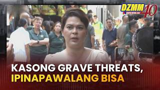 VP Duterte files motion to quash vs grave threats case | Headline sa Hapon (13 August 2026)