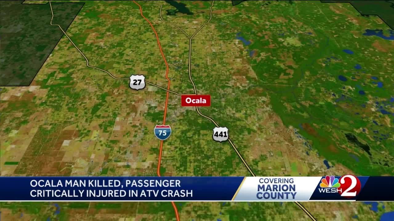 FHP: Man killed, woman injured in Marion County crash - YouTube