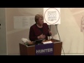 Michelle bachelet speaking at the roosevelt house public policy institute at hunter college 2012